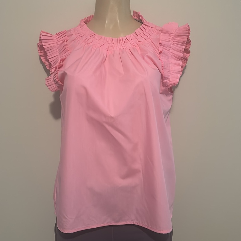 Hudson Gray- PERFECT PARADISE PINK TOP size S - Picture 5 of 9